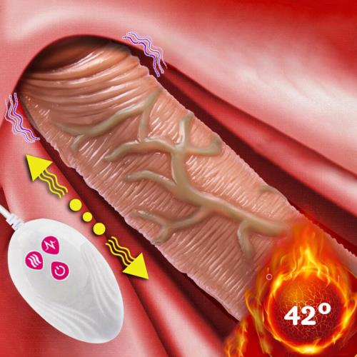 Dildo Vibrador Realista Grande para Mujeres