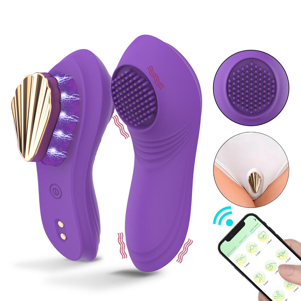 Vibrador de Bragas Inteligente con Control Remoto a Larga Distancia y Clip Magnético