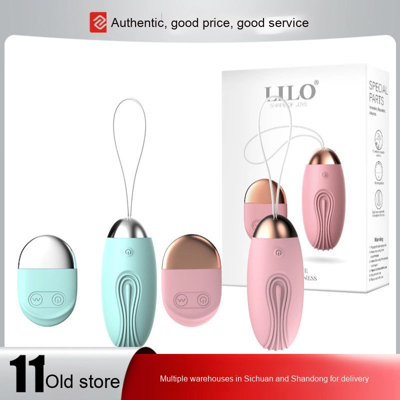 Mini Vibrador LILO "Pequeña Ballena" Inalámbrico y Silencioso