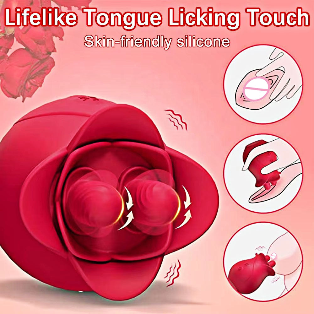 Estimulador Vibrador Rosa para Placer Femenino