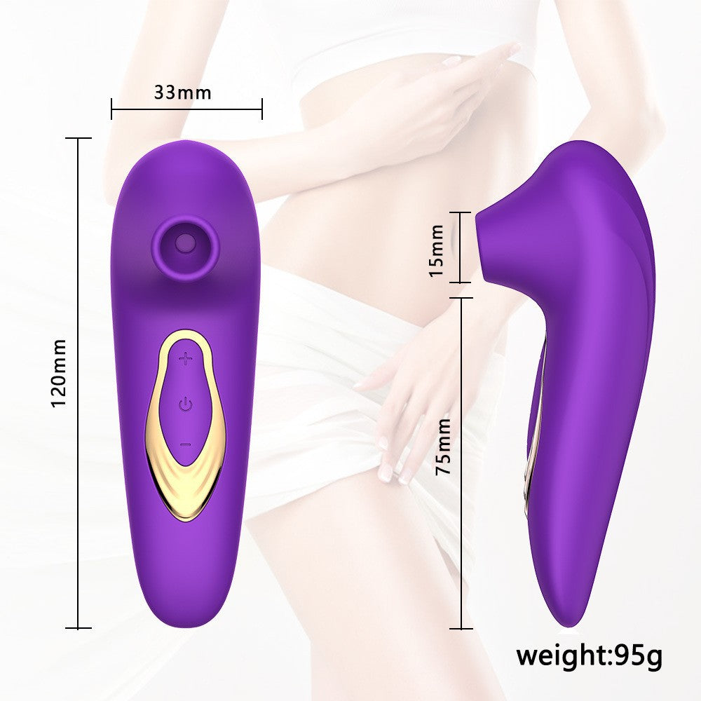 Mini Vibrador de Succión Clitoriana con Función de Punto G para Mujeres