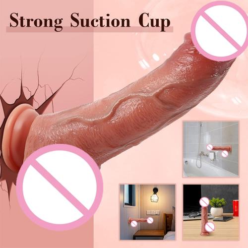 Dildo Vibrador Realista Grande para Mujeres