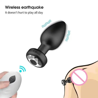 Vibrador Anal Control Remoto