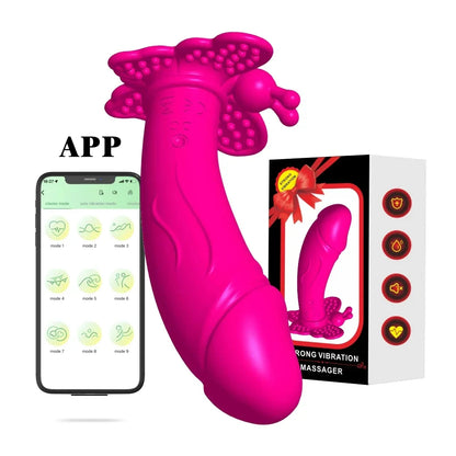 Vibrador Inteligente Dual con Control Remoto