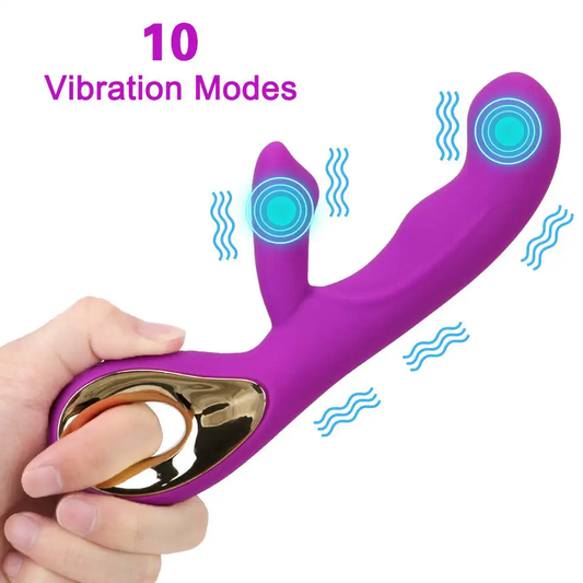Vibrador G-spot Rabbit: Placer Intenso y Estimulación Dual Recargable