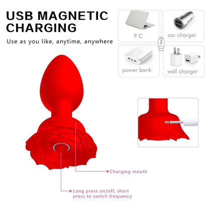 Vibrador Rosa con Control APP