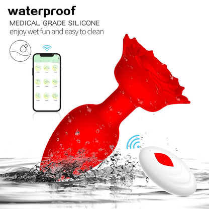 Vibrador Rosa con Control APP