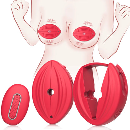 Pinzas Vibrantes Discretas con Control Remoto para Pezones