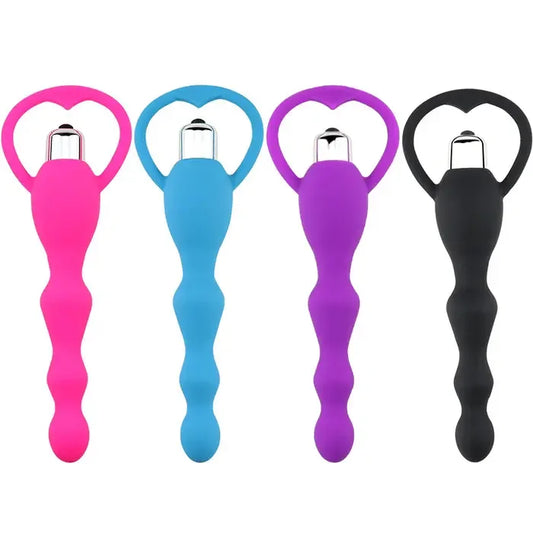 Vibrador Plug Anal de Silicona Premium para Parejas