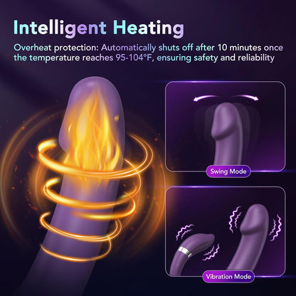 Vibrador Conejo de Silicona con Estimulación G-Spot