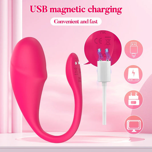 Vibrador controlado por la app para Parejas