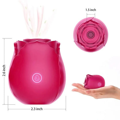 Vibrador de rosa