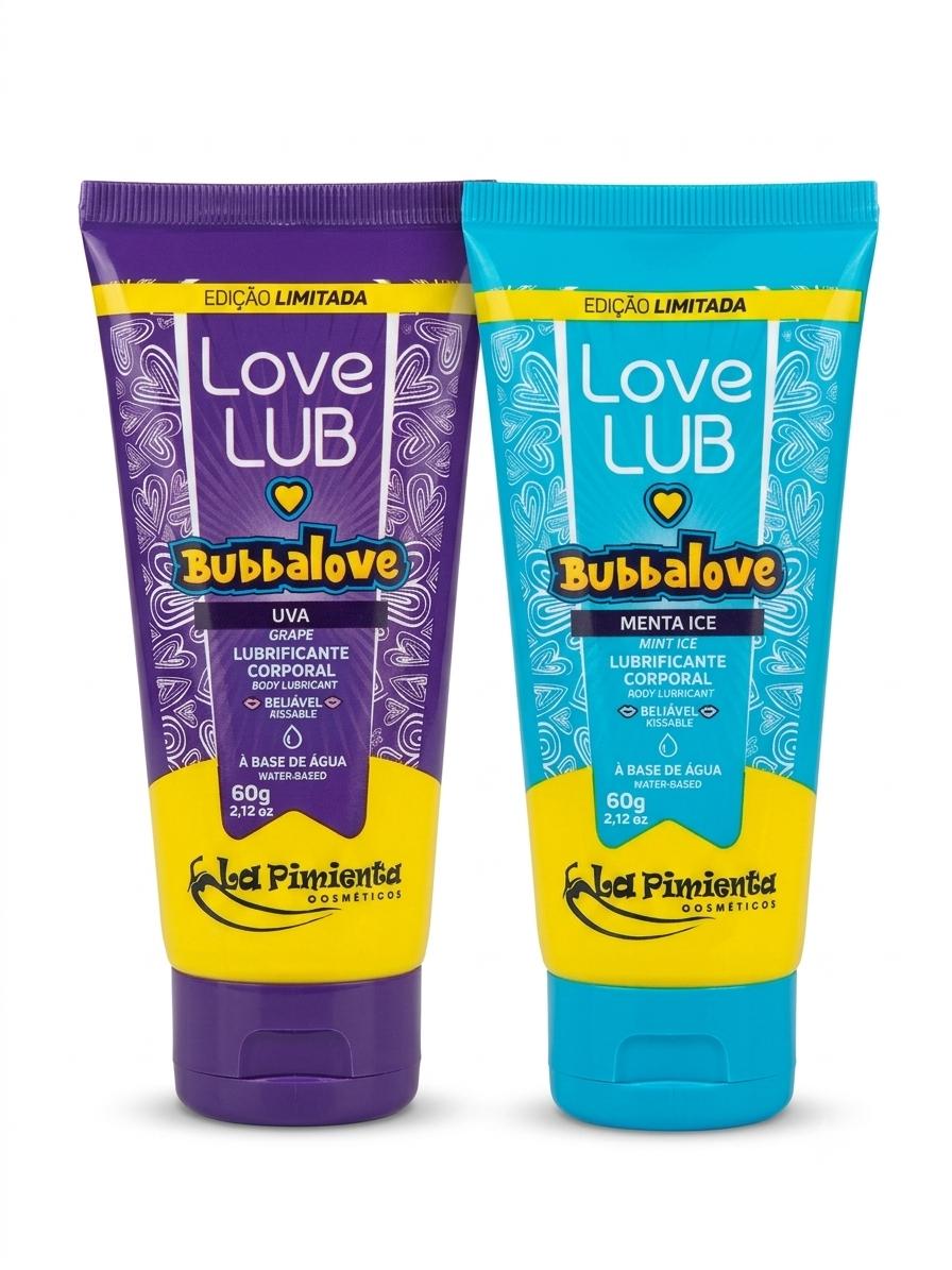 Love Lub Bubbalove – Lubricante Corporal Comestible a Base de Agua